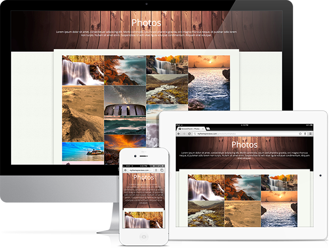 Unlimited Photo Galleries