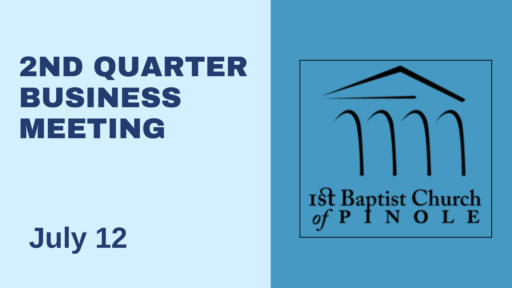 First Baptist Church Announcements (51)